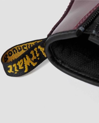 Botas Con Cordones Dr Martens Junior 1460 Patent Cuero Para Niños DR1886O
